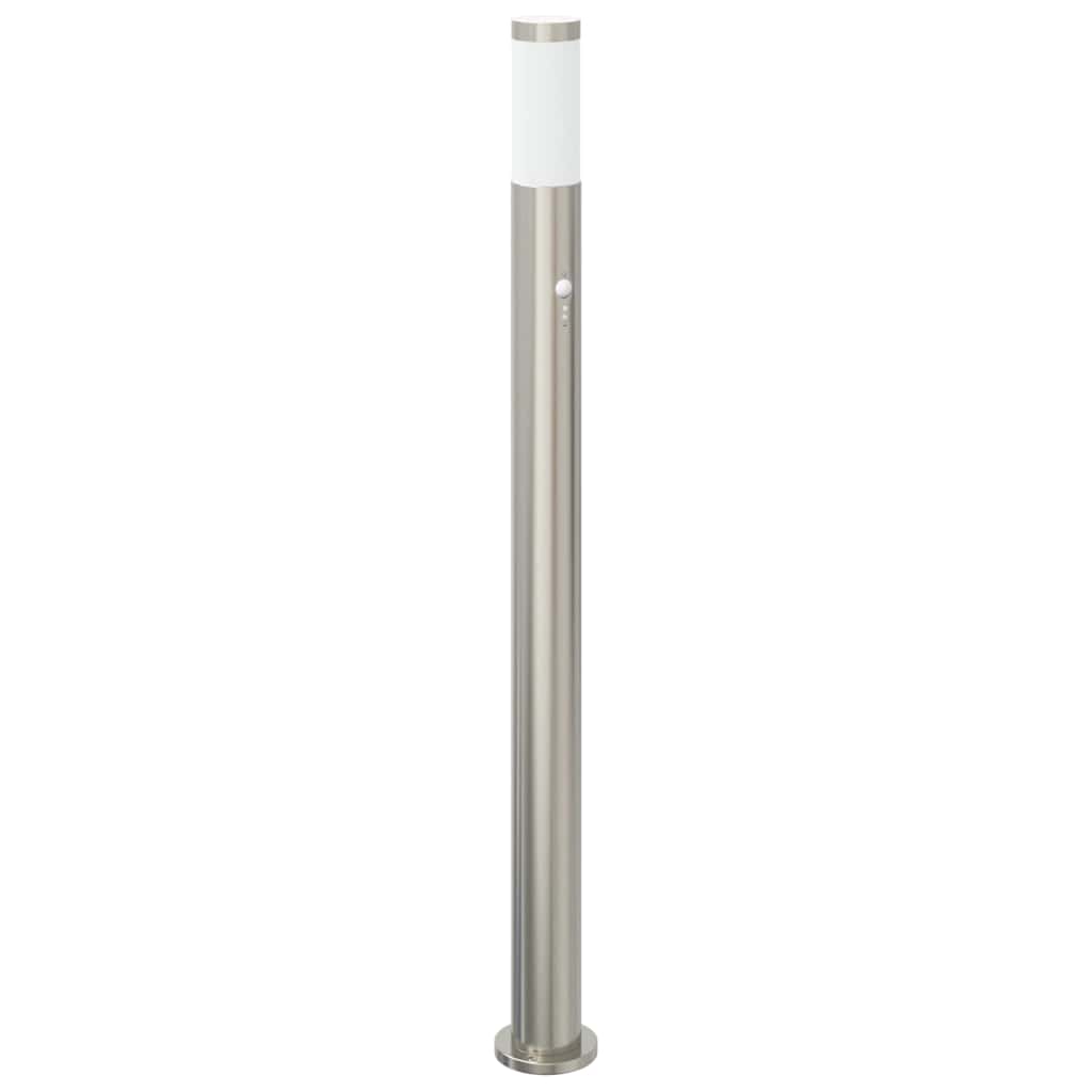 Sloupkové Svítidlo Se Senzorem 110 Cm Nerezová Ocel Ip44