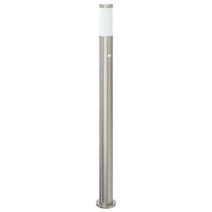 Sloupkové Svítidlo Se Senzorem 110 Cm Nerezová Ocel Ip44