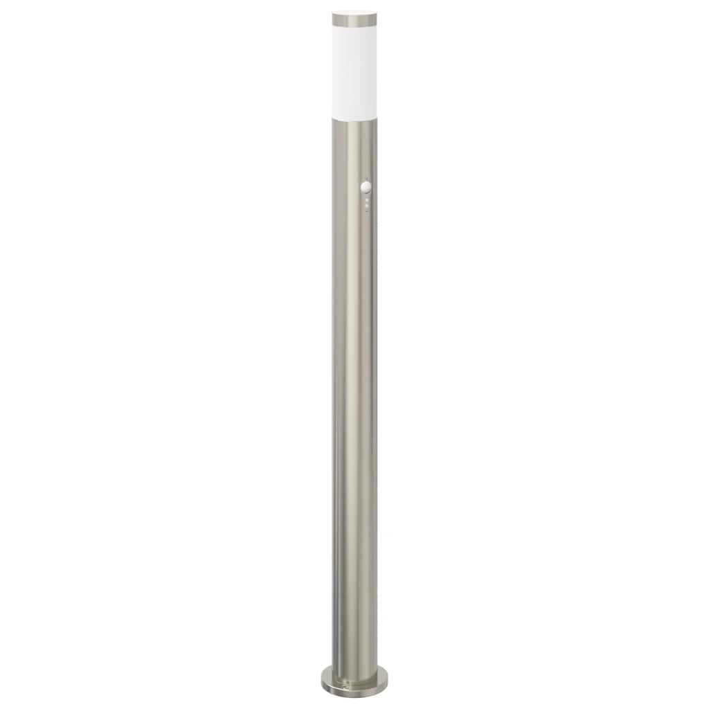 Sloupková Světla Se Senzorem 3 Ks 110 Cm Nerezová Ocel Ip44