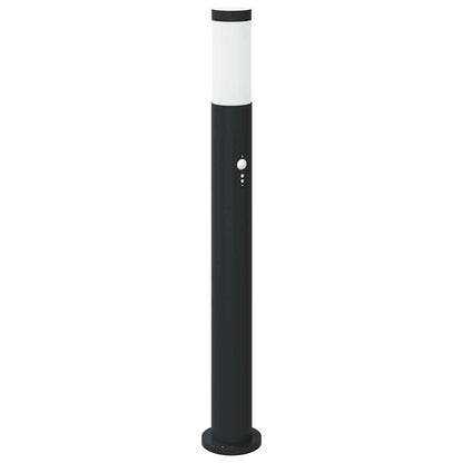 Sloupková Světla Se Senzorem 3 Ks 80 Cm Nerezová Ocel Ip44