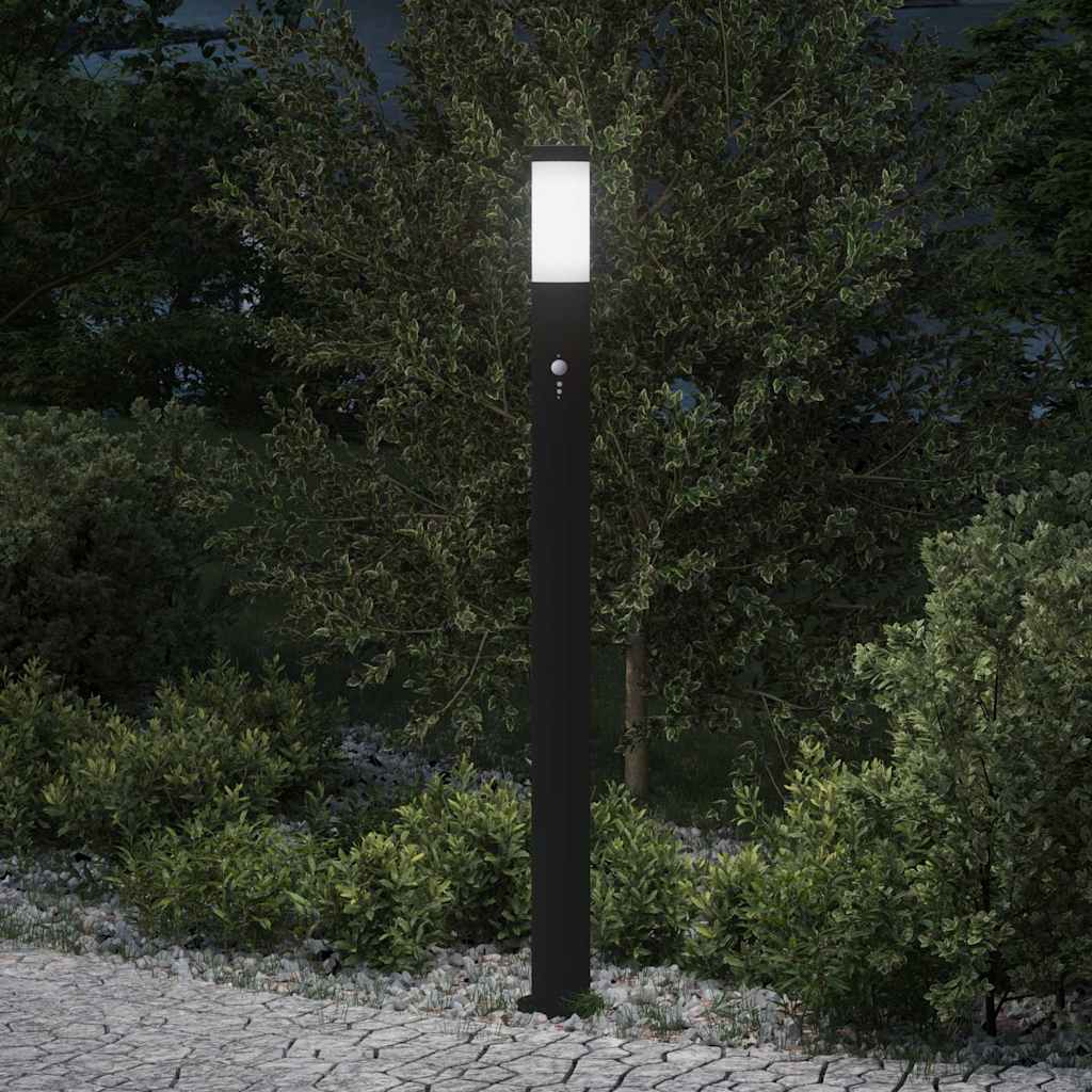 Sloupkové Svítidlo Se Senzorem 110 Cm Nerezová Ocel Ip44