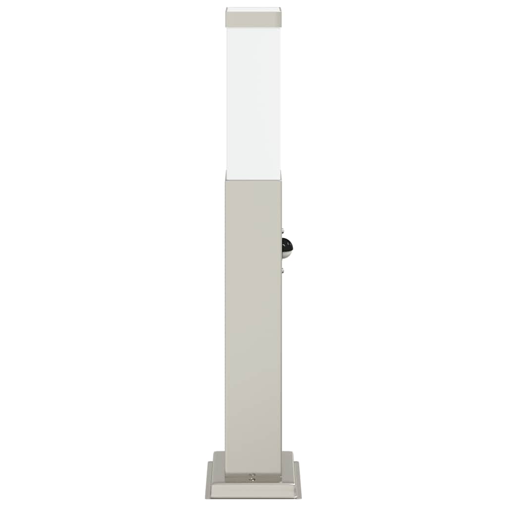 Sloupkové Svítidlo Se Senzorem 50 Cm Nerezová Ocel Ip44