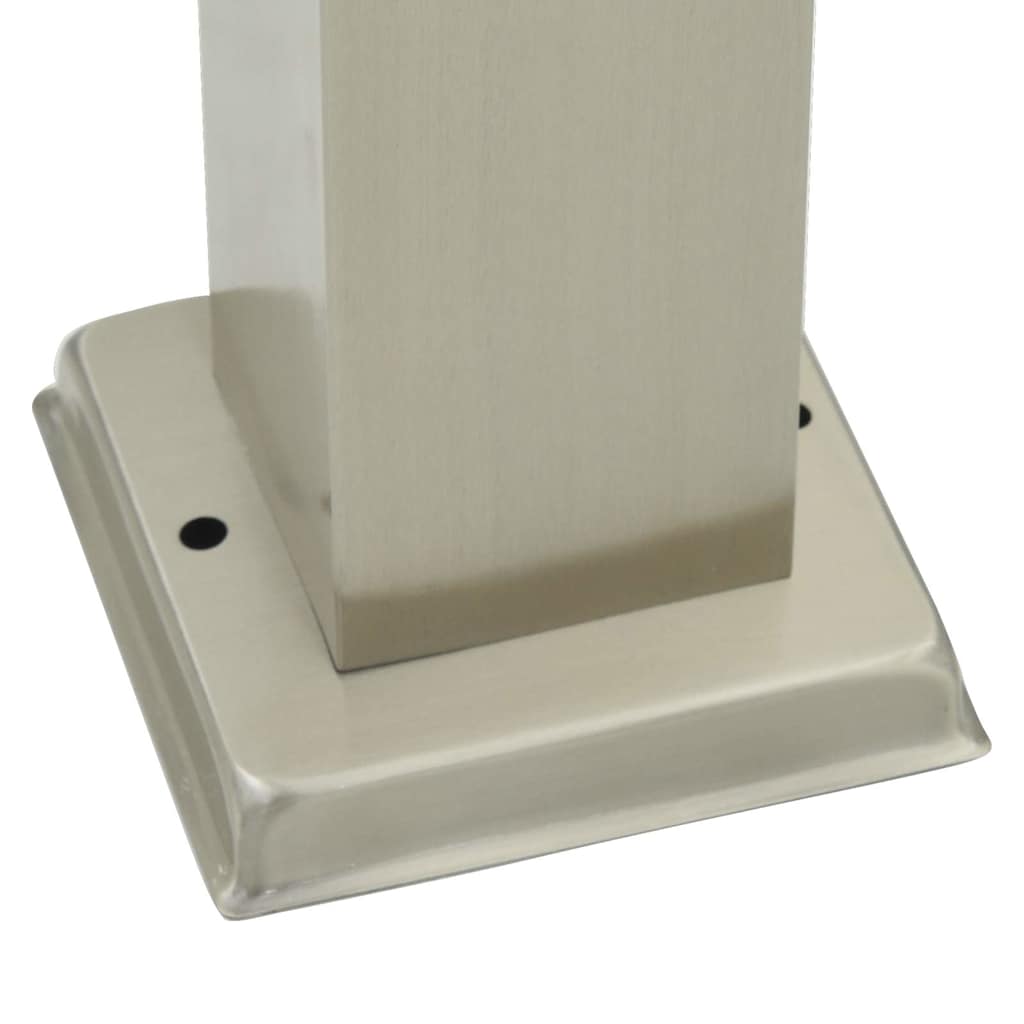 Sloupková Světla Se Senzorem 3 Ks 50 Cm Nerezová Ocel Ip44