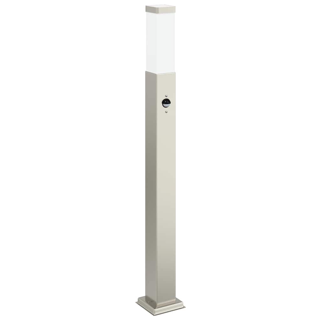 Sloupkové Svítidlo Se Senzorem 80 Cm Nerezová Ocel Ip44