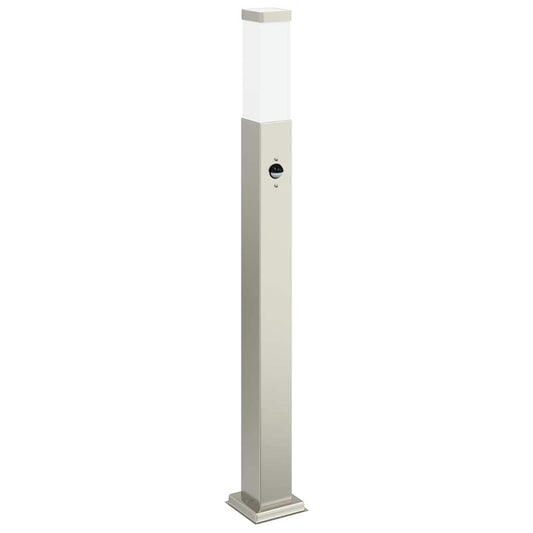 Sloupkové Svítidlo Se Senzorem 80 Cm Nerezová Ocel Ip44