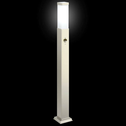 Sloupkové Svítidlo Se Senzorem 80 Cm Nerezová Ocel Ip44