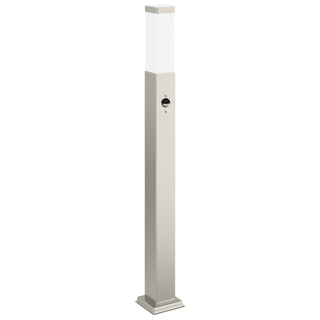 Sloupková Světla Se Senzorem 3 Ks 80 Cm Nerezová Ocel Ip44