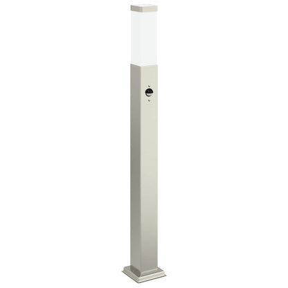 Sloupková Světla Se Senzorem 3 Ks 80 Cm Nerezová Ocel Ip44
