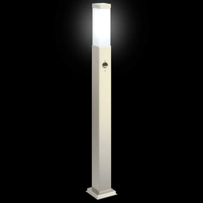 Sloupková Světla Se Senzorem 3 Ks 80 Cm Nerezová Ocel Ip44