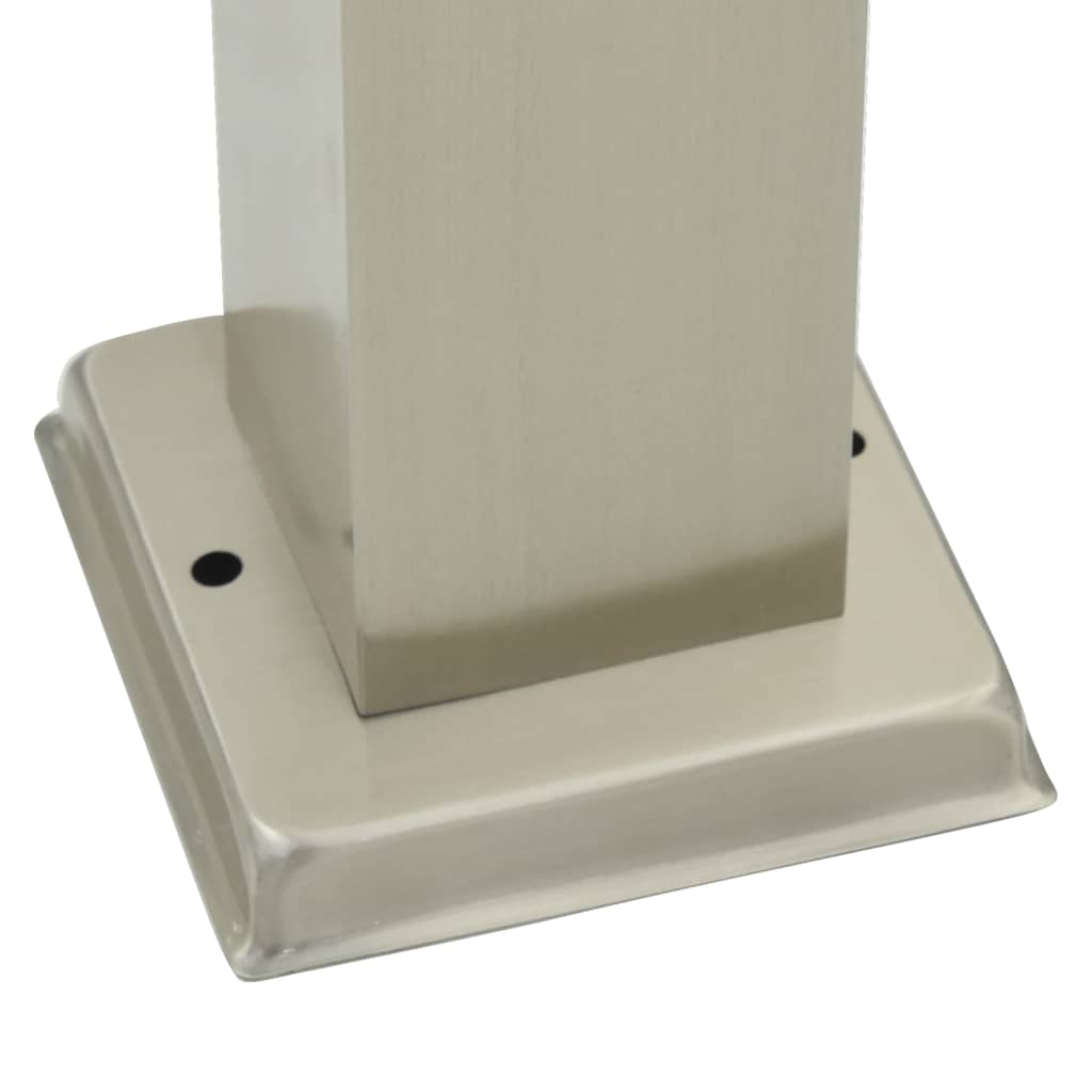 Sloupková Světla Se Senzorem 3 Ks 80 Cm Nerezová Ocel Ip44