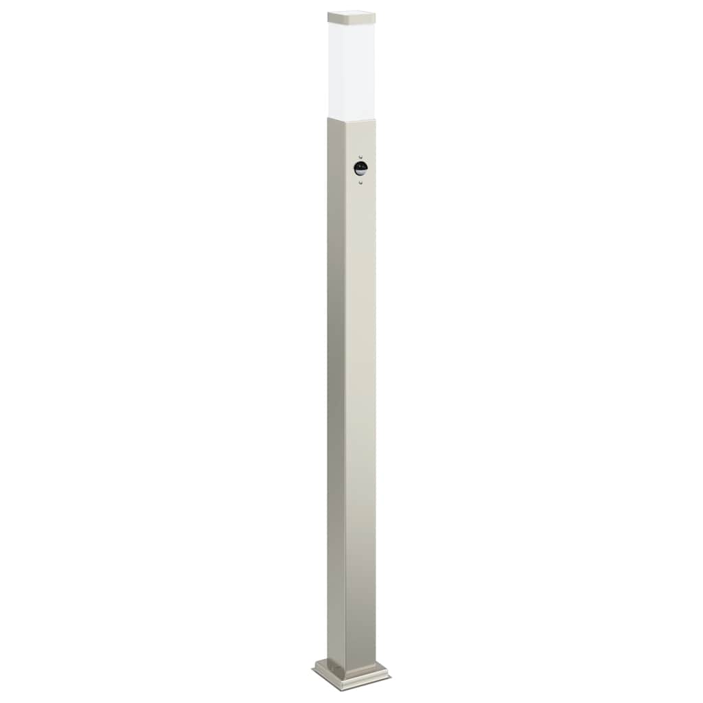 Sloupkové Svítidlo Se Senzorem 110 Cm Nerezová Ocel Ip44