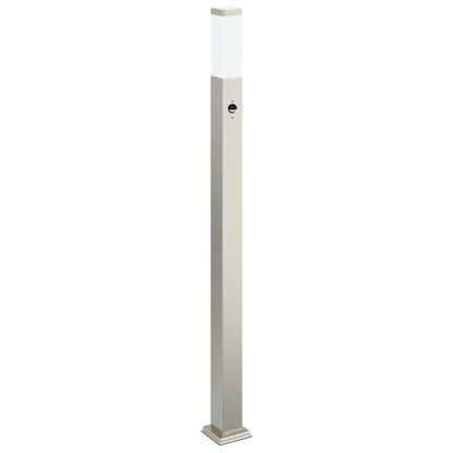 Sloupkové Svítidlo Se Senzorem 110 Cm Nerezová Ocel Ip44
