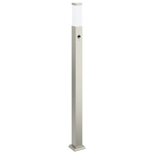 Sloupkové Svítidlo Se Senzorem 110 Cm Nerezová Ocel Ip44