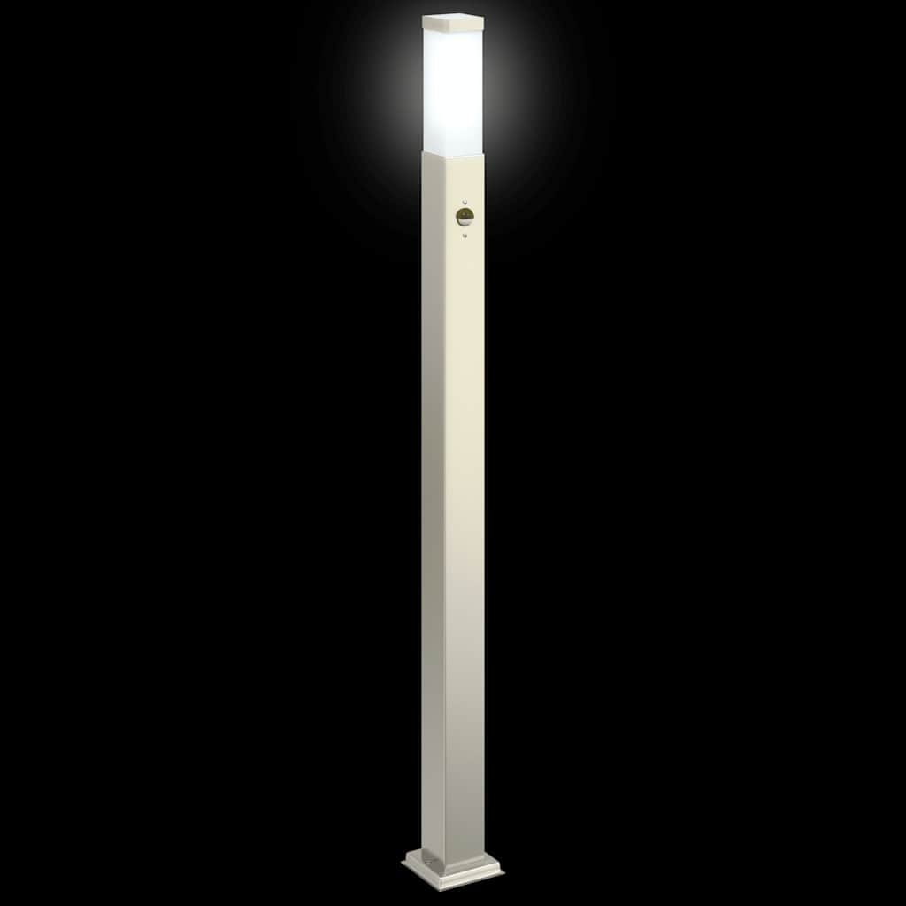 Sloupkové Svítidlo Se Senzorem 110 Cm Nerezová Ocel Ip44