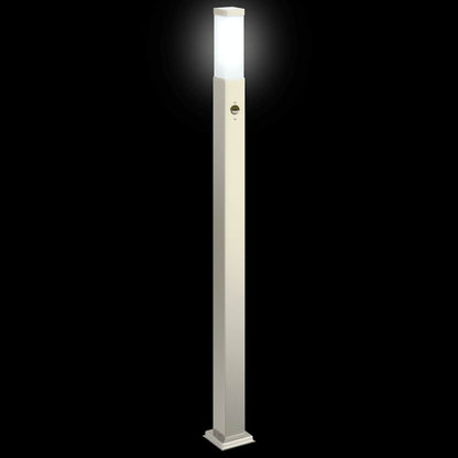 Sloupkové Svítidlo Se Senzorem 110 Cm Nerezová Ocel Ip44