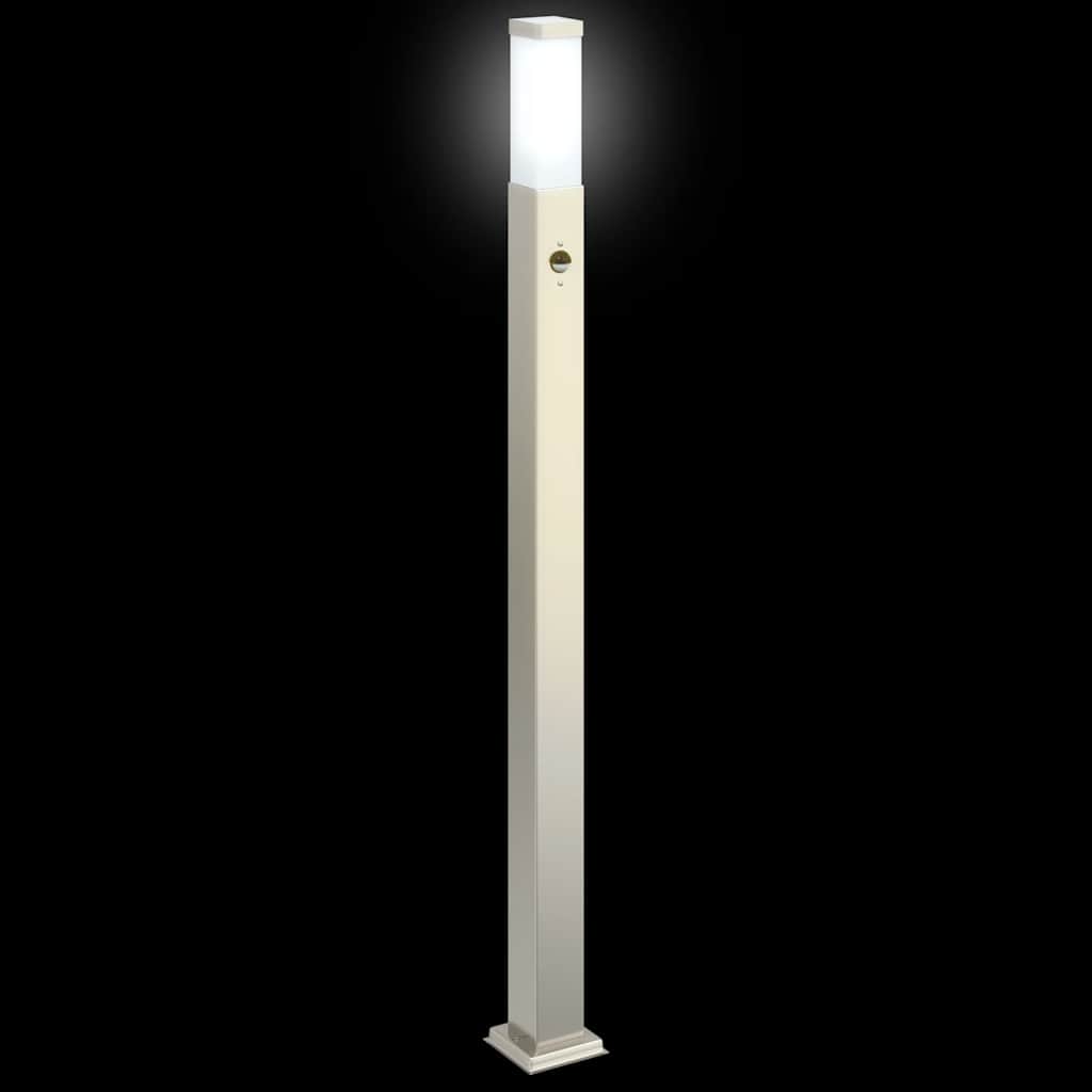 Sloupková Světla Se Senzorem 3 Ks 110 Cm Nerezová Ocel Ip44