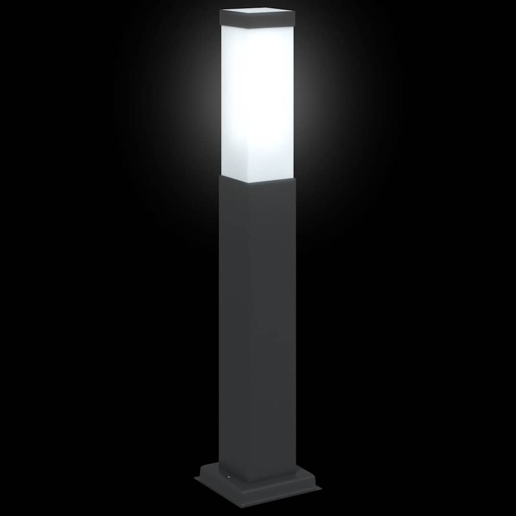 Sloupkové Svítidlo 50 Cm Černé Ip44