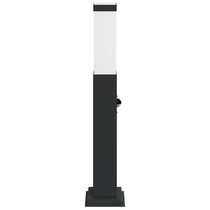 Sloupkové Svítidlo Se Senzorem 50 Cm Černé Ip44