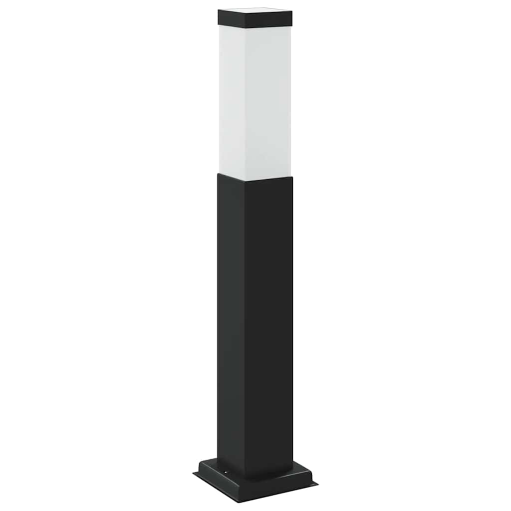 Sloupkové Svítidlo Se Senzorem 50 Cm Černé Ip44