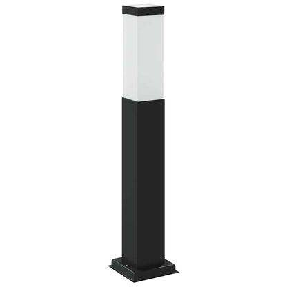 Sloupkové Svítidlo Se Senzorem 50 Cm Černé Ip44