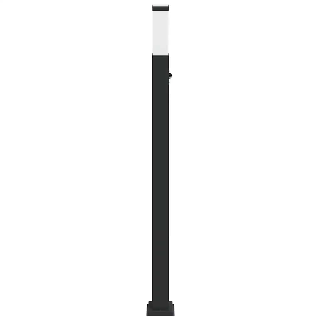 Sloupkové Svítidlo Se Senzorem 110 Cm Černé Ip44