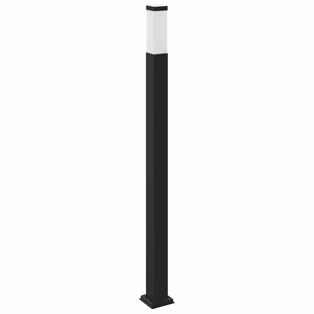 Sloupkové Svítidlo Se Senzorem 110 Cm Černé Ip44