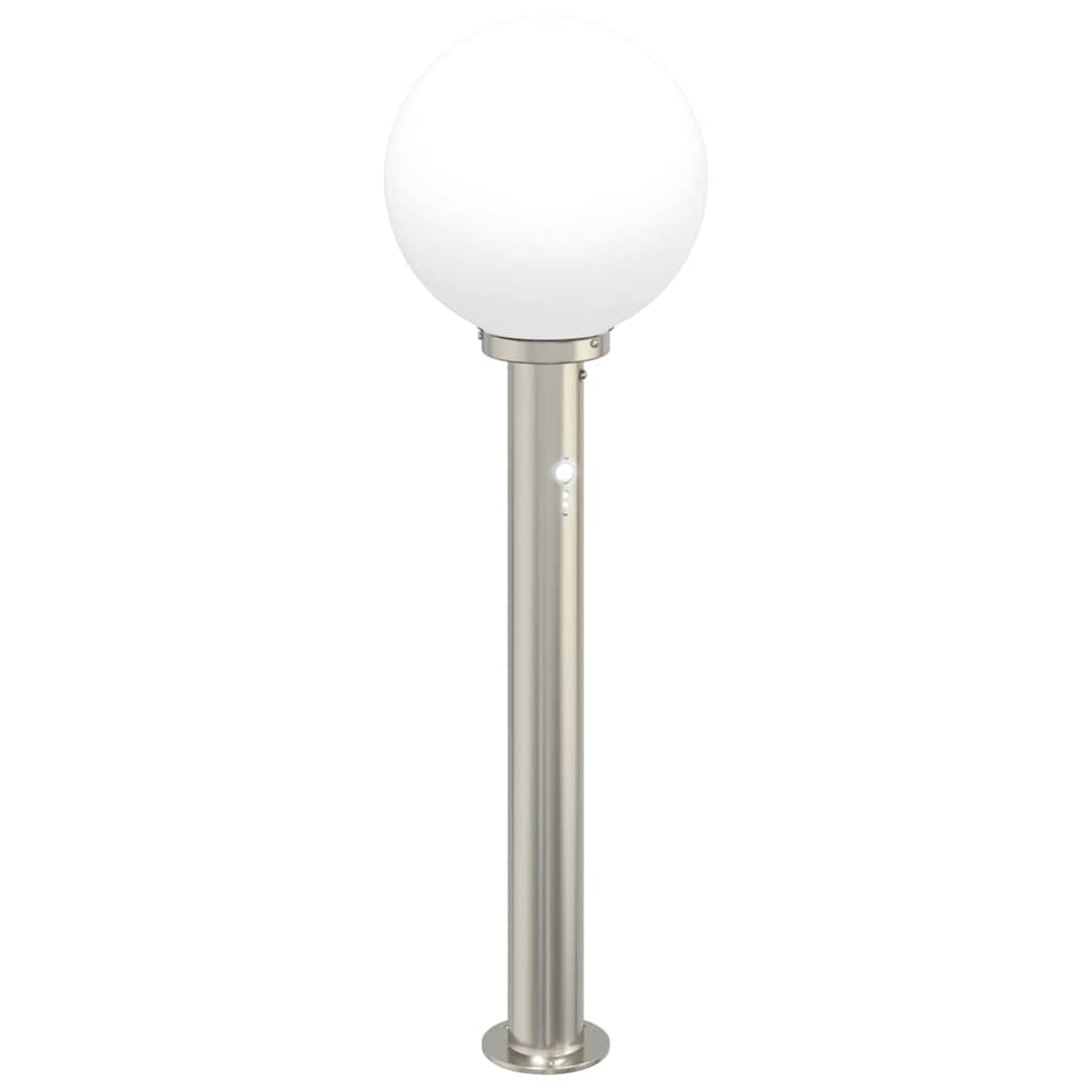 Sloupkové Svítidlo Se Senzorem 80 Cm Nerezová Ocel Ip44