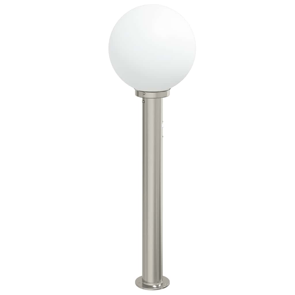 Sloupkové Svítidlo Se Senzorem 80 Cm Nerezová Ocel Ip44