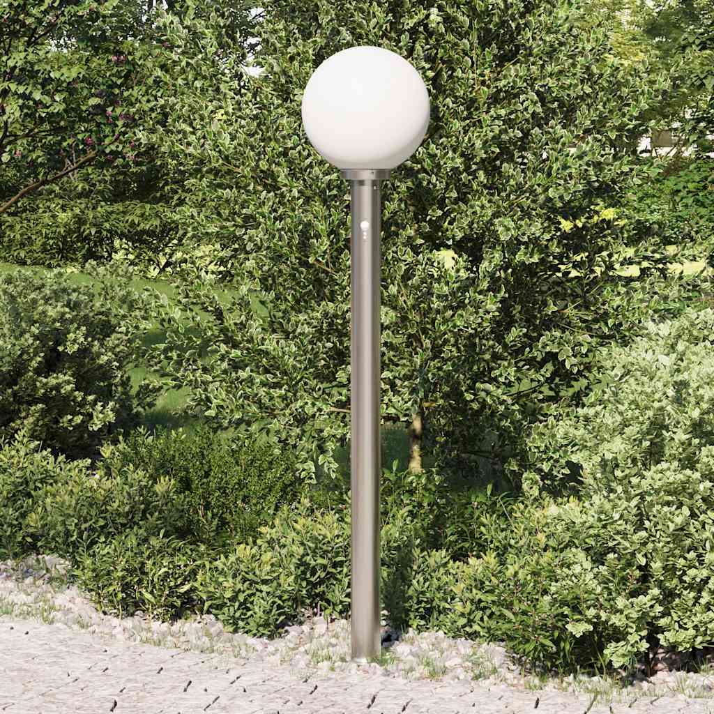 Sloupkové Svítidlo Se Senzorem 120 Cm Nerezová Ocel Ip44