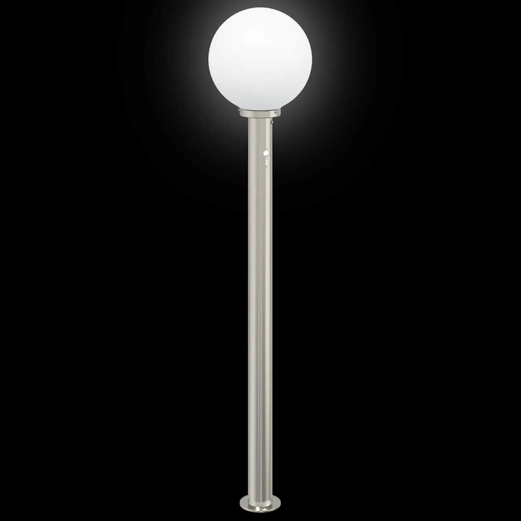 Sloupkové Svítidlo Se Senzorem 120 Cm Nerezová Ocel Ip44