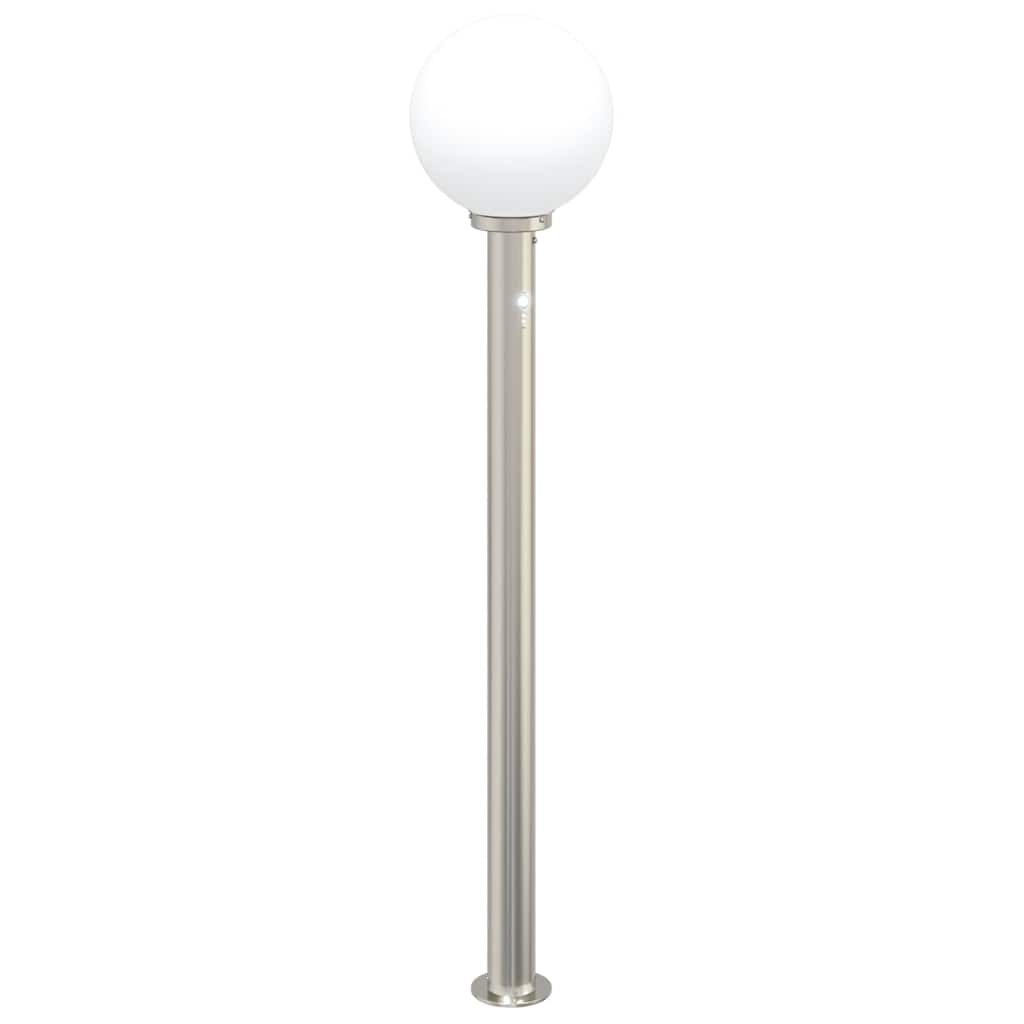 Sloupková Světla Se Senzorem 3 Ks 120 Cm Nerezová Ocel Ip44