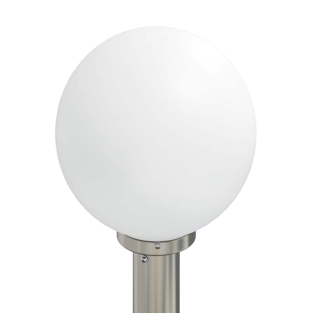 Sloupkové Svítidlo Se Zásuvkou 80 Cm Nerezová Ocel Ip44