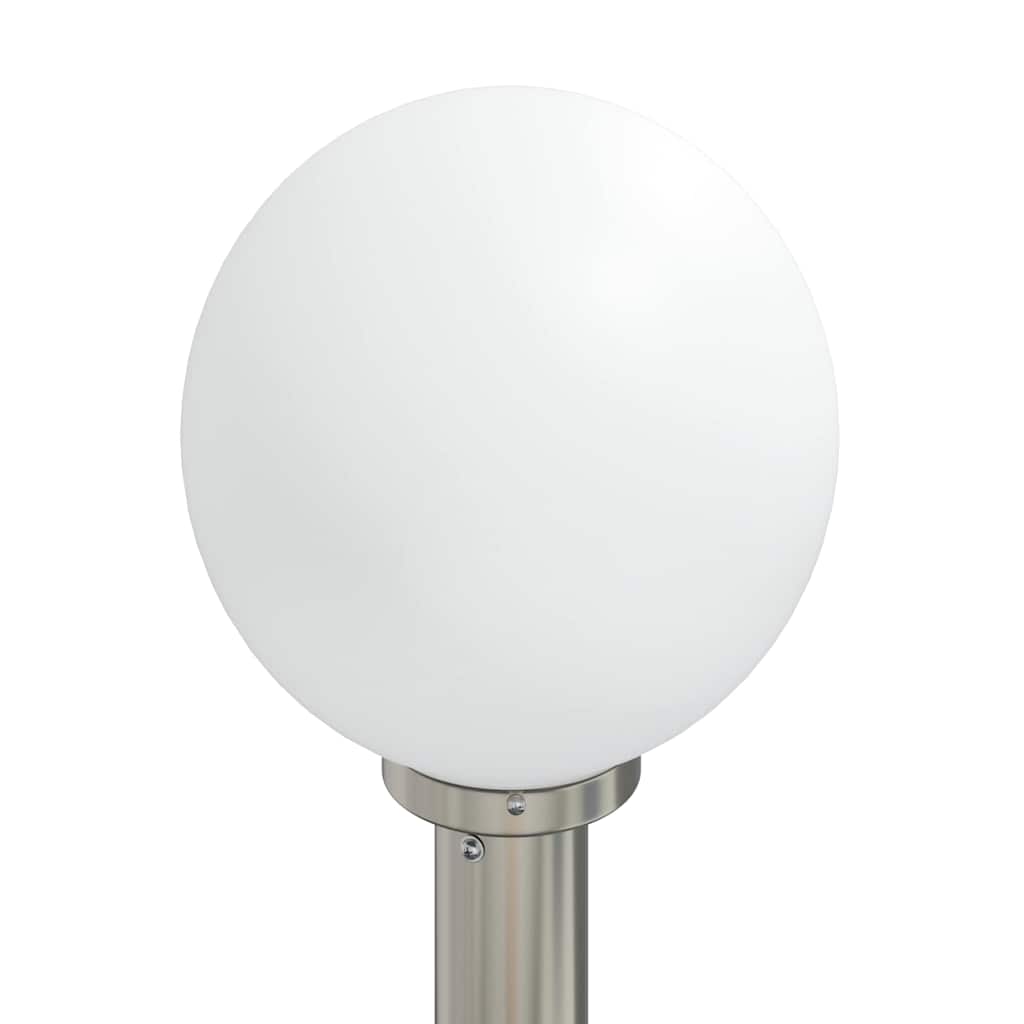 Sloupkové Svítidlo Se Senzorem A Zásuvkou 80 Cm Nerezová Ocel Ip44