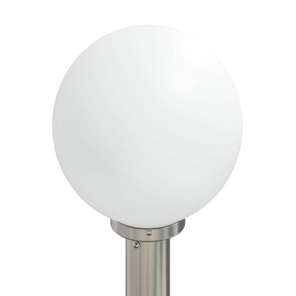 Sloupkové Svítidlo Se Senzorem A Zásuvkou 80 Cm Nerezová Ocel Ip44