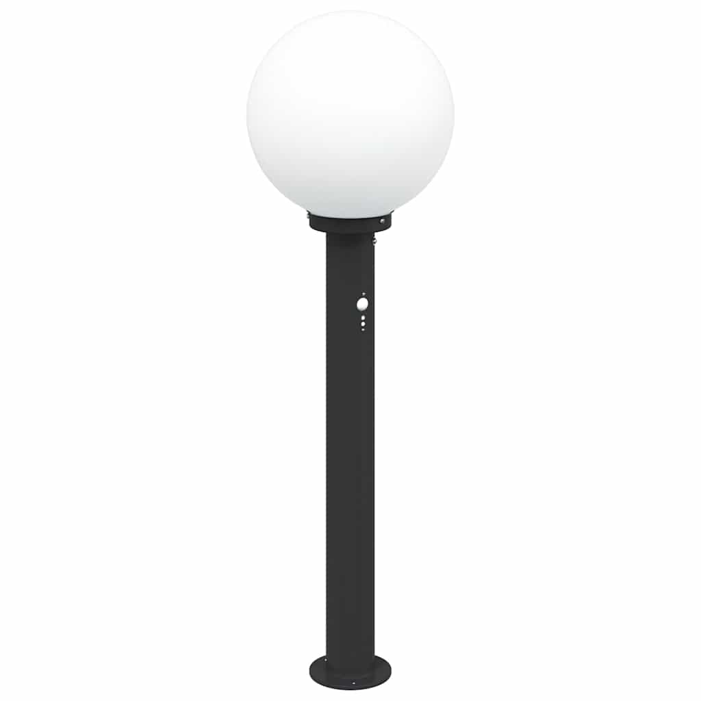 Sloupkové Svítidlo Se Senzorem 80 Cm Černé Ip44