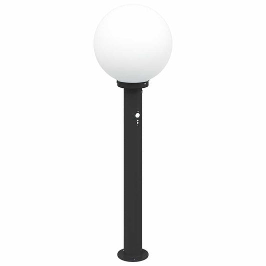 Sloupkové Svítidlo Se Senzorem 80 Cm Černé Ip44