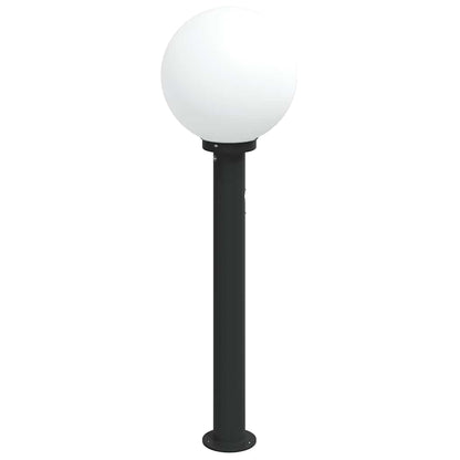 Sloupkové Svítidlo Se Senzorem 80 Cm Černé Ip44