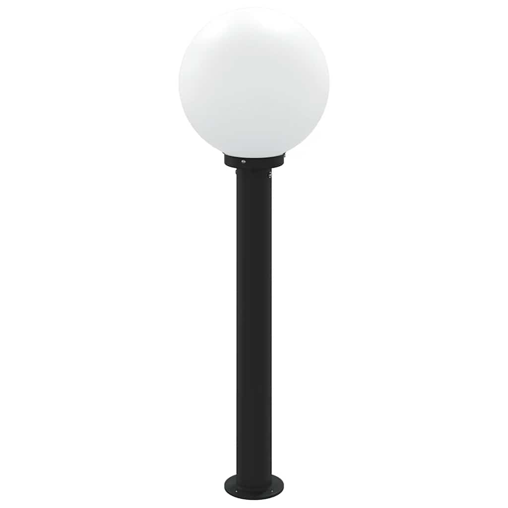 Sloupkové Svítidlo Se Senzorem 80 Cm Černé Ip44