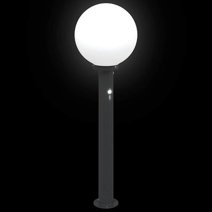 Sloupkové Svítidlo Se Senzorem 80 Cm Černé Ip44