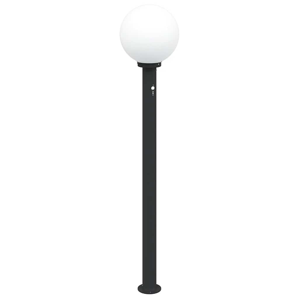 Sloupkové Svítidlo Se Senzorem 120 Cm Černé Ip44