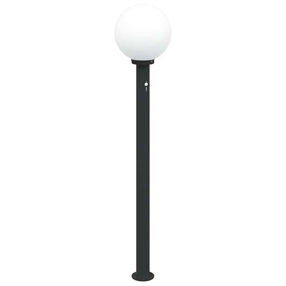 Sloupkové Svítidlo Se Senzorem 120 Cm Černé Ip44