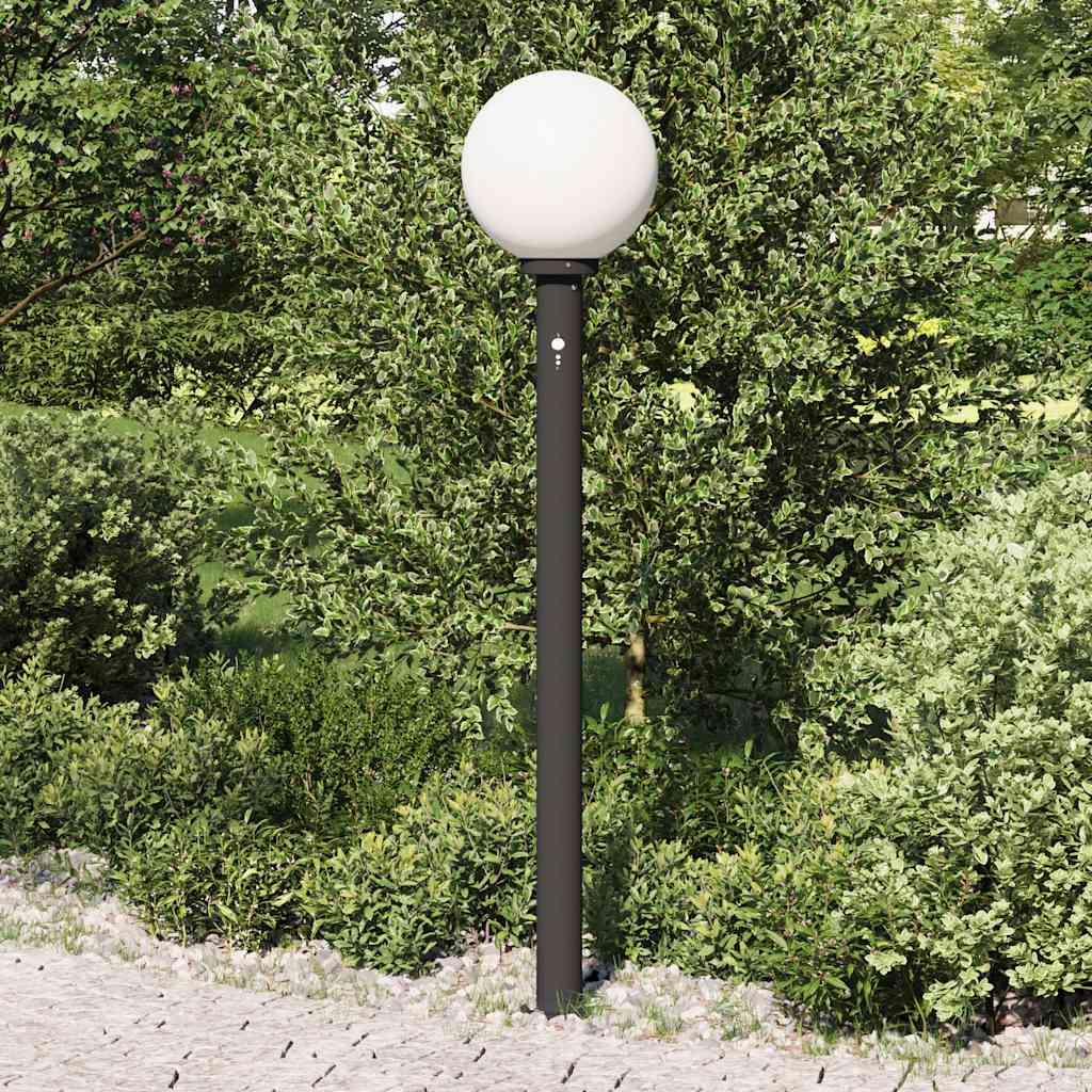 Sloupkové Svítidlo Se Senzorem 120 Cm Černé Ip44