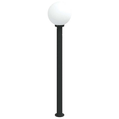Sloupkové Svítidlo Se Senzorem 120 Cm Černé Ip44