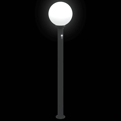 Sloupkové Svítidlo Se Senzorem 120 Cm Černé Ip44