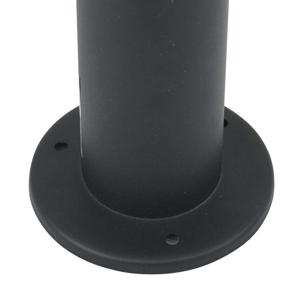 Sloupková Světla Se Zásuvkou 3 Ks 80 Cm Černá Ip44