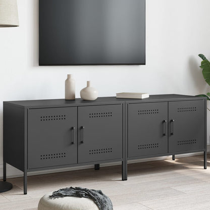 Tv Skříňka 68 X 39 X 50,5 Cm Ocel