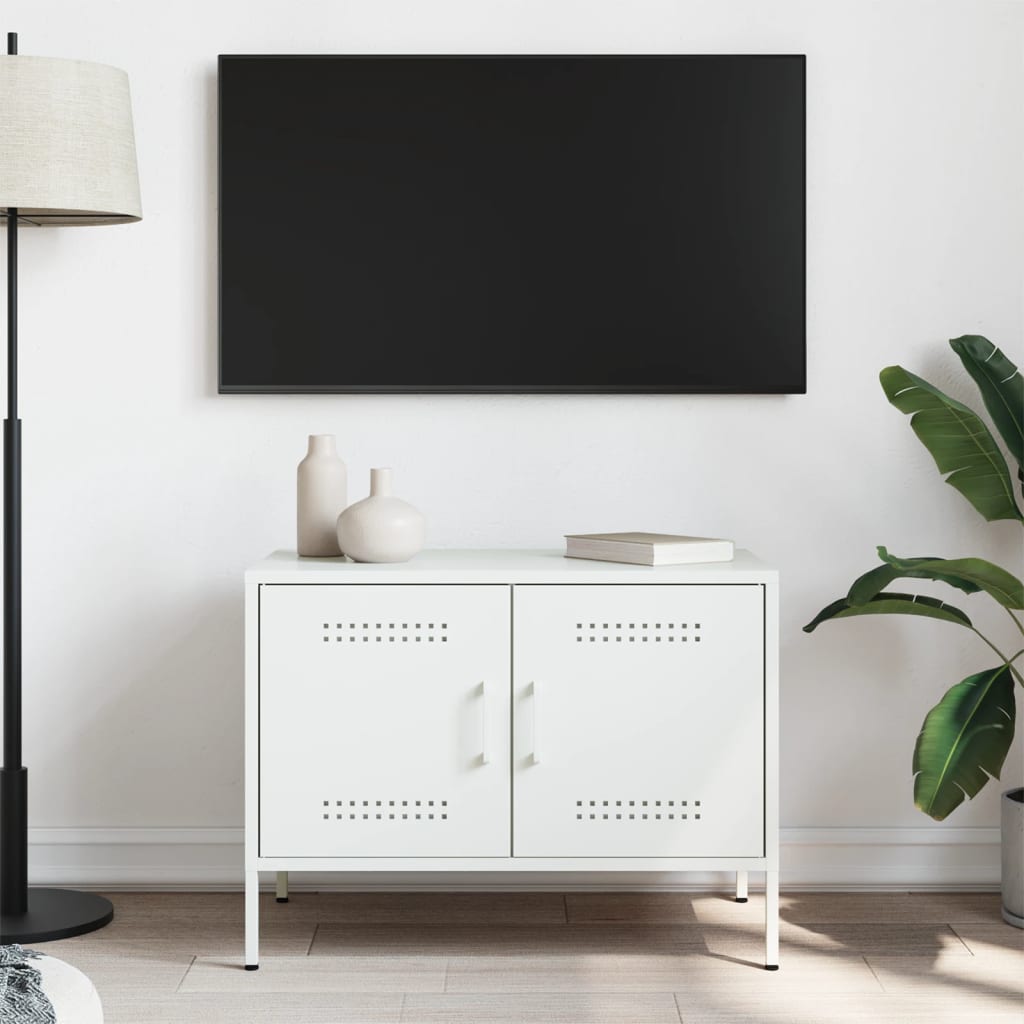 Tv Skříňka 68 X 39 X 50,5 Cm Ocel