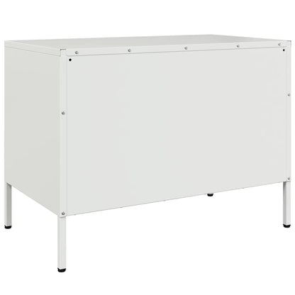 Tv Skříňka 68 X 39 X 50,5 Cm Ocel