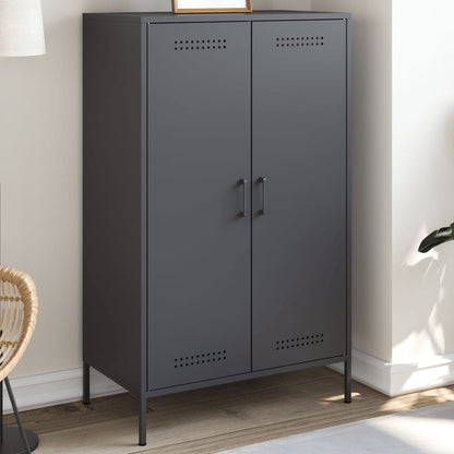 Skříň Highboard 68 X 39 X 113 Cm Ocel