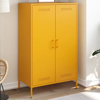 Skříň Highboard 68 X 39 X 113 Cm Ocel
